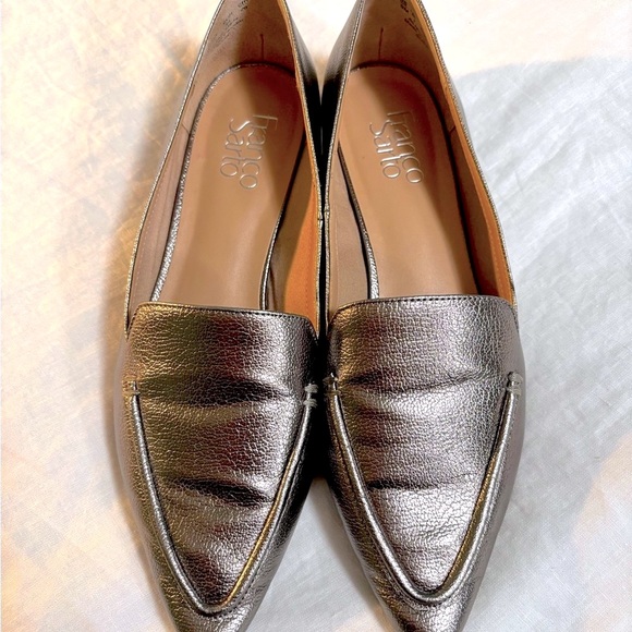 Franko Sarto Susie Pewter Flats - Picture 4 of 8